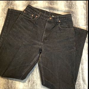 Levi’s 551 tapered leg relaxed fit high waisted mom jeans